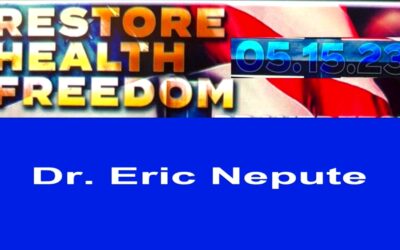 Eric Nepute at the Restore Health Freedom Rally In St. Louis MO on 5-15-2023