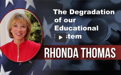 The Degradation of our Educational System – Rhonda Thomas